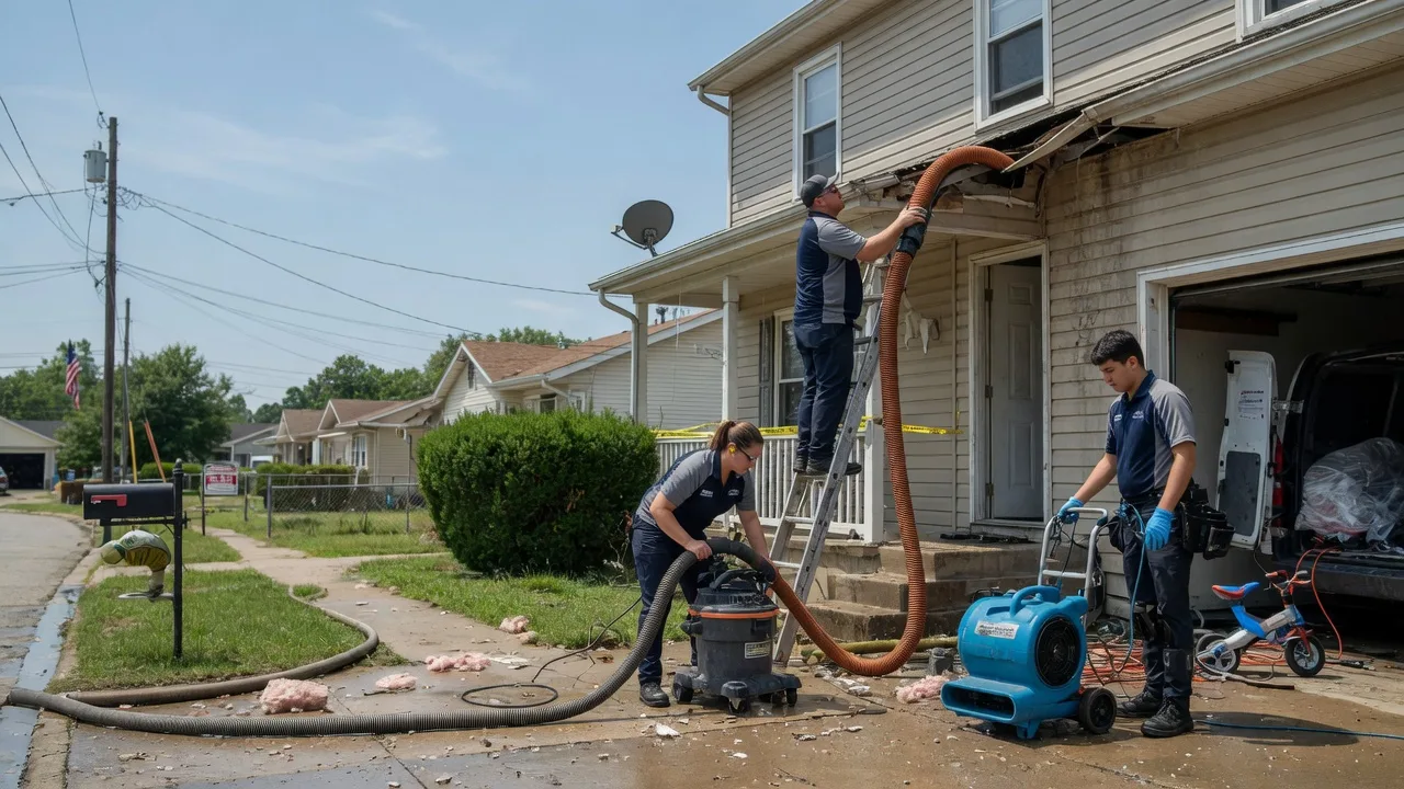 Water Damage Restoration in Moline, IL near me